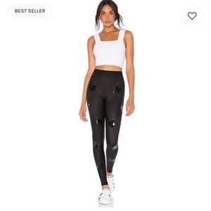Ultracor Sprinter High Pop Star Legging In Nero Patent Nero, Size XS